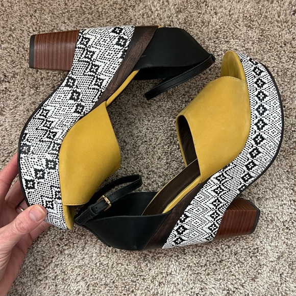 Anthropology Holding Horses wedges -9 1/2 - Picture 4 of 9